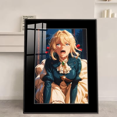 【週邊】橘子工作室－紫羅蘭永恆花園 薇爾莉特回憶 裝飾畫1