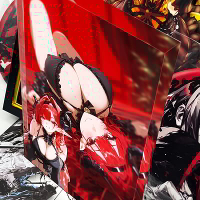 【週邊】阿喵畫社-興登堡透明卡磚3