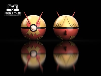 【寶可夢】搗蛋工作室-寶可夢變裝球 第二彈 火焰雞變裝球1