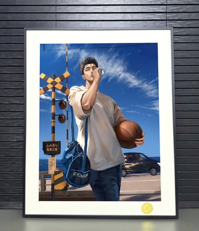 【週邊】H2工作室－灌籃高手 仙道彰 裝飾畫2