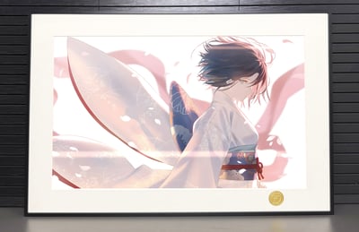 【週邊】H2工作室－空之境界 兩儀式 裝飾畫2