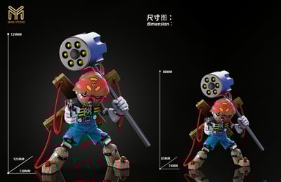 【數碼寶貝】MINE 圖鑑補全-四大天王 第四彈 木偶獸6