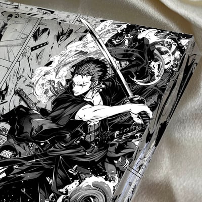 【週邊】阿喵畫社-索隆透明卡磚2