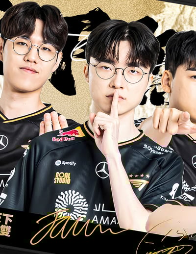 【週邊】千鳥社－英雄聯盟 T1 第六冠 橫版 裝飾畫＆滑鼠墊3