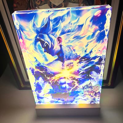 【週邊】阿喵畫社-超藍孫悟空發光卡磚2