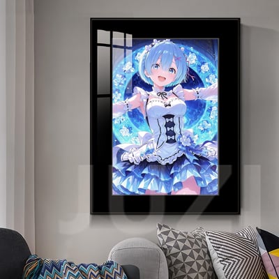 【週邊】橘子工作室－蕾姆青春活力版 裝飾畫3