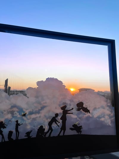 【週邊】千鳥社-數碼寶貝八神太一亞古獸加布獸透明壓克力相框2