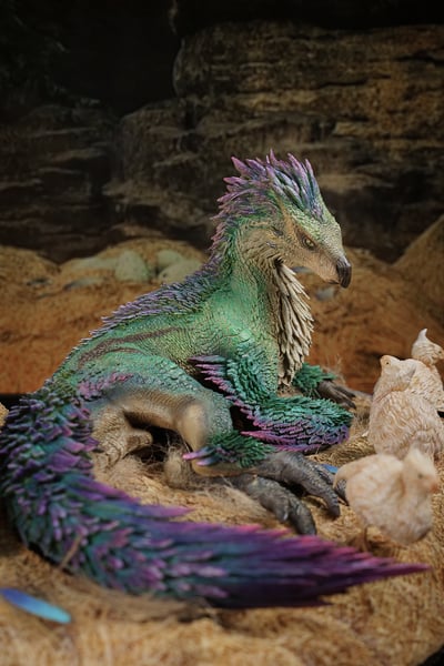 【魔物獵人】龍之邊境工作室-荒野鷺鷹龍4