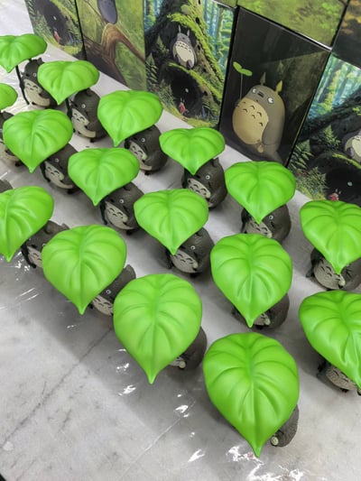 【補款專用】物語工作室-宮崎駿小物系列 01 荷葉龍貓4