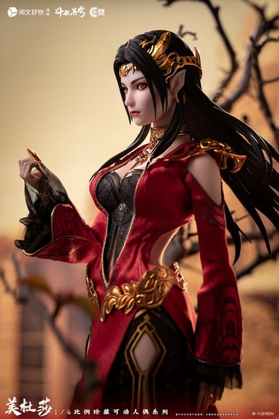 【正版授權】朗宙 COSMIC STUDIO-鬥破蒼穹 美杜莎 MeiDuSha 可動人偶4