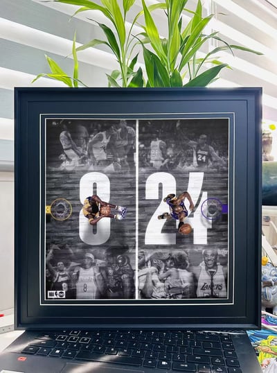【週邊】千鳥社-科比湖人隊KOBE黑曼巴NBA裝飾畫1