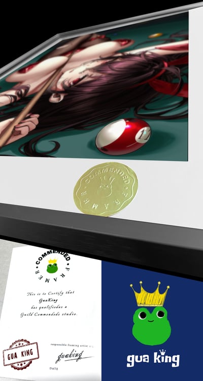 【週邊】皇呱工作室－碧藍航線 大鳳台球兔女郎 第八彈 裝飾畫6