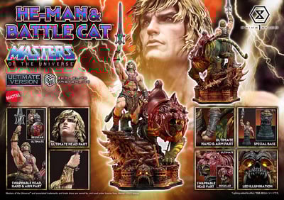 【正版授權】Prime 1 Statue－太空超人系列 希曼與戰鬥貓7