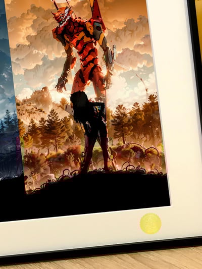 【週邊】星空工作室－新世紀福音戰士 EVA機甲 裝飾畫4