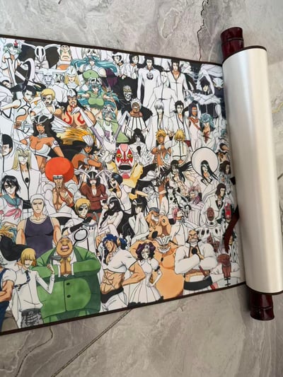 【週邊】田哥繪工作室－死神 全人物全家福 卷軸裝飾畫3