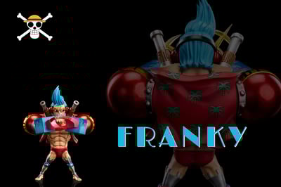 【海賊王】A+研究所-魚人島企劃 草帽團 法蘭奇2