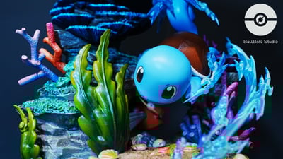 【寶可夢】BallBall Studio-第一世代 禦三家 小火龍 傑尼龜7