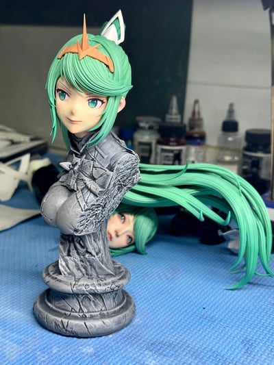 【異度神劍】ORIGIN STUDIO－異度之刃2 八周年 第一彈 豪華戰鬥服 小綠14