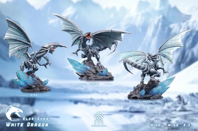 【遊戲王】餘震 Aftershock Studio-青眼白龍&真紅眼黑龍10