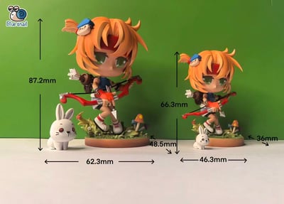 【楓之谷】藍蝸牛工作室－冒險島世界同比例系列 第三十二彈 射手1