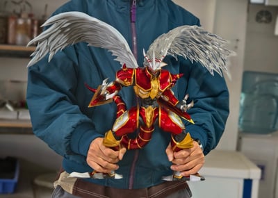 【數碼寶貝】僵屍車工作室－獸型 火之鬥士 炎龍獸1