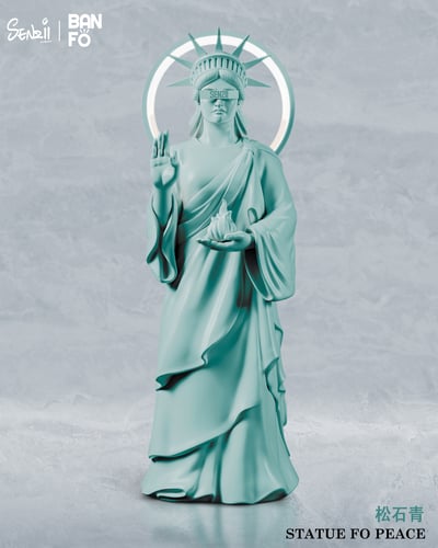 【原創授權】SENZII千紙 x BANFO萬佛-和平女神像 STATUE FO PEACE9