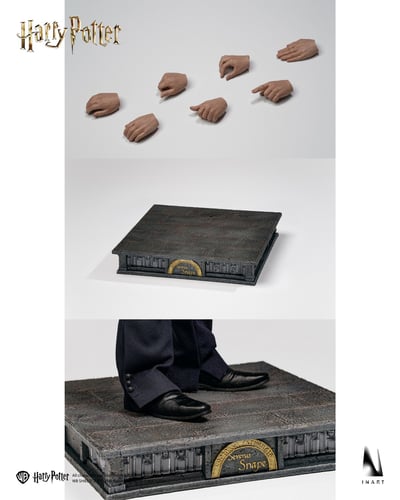 【正版授權】INART-哈利波特與混血王子 西弗勒斯·石內卜 收藏級可動人偶18