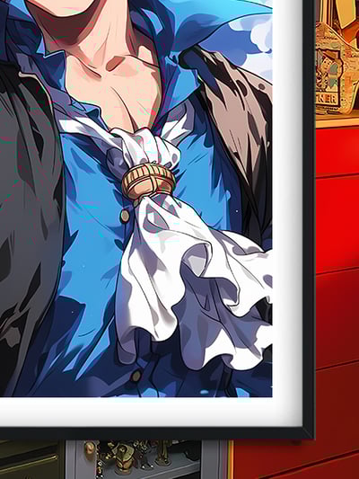 【週邊】巴洛克－海賊王 薩博 裝飾畫 & 冰箱貼3