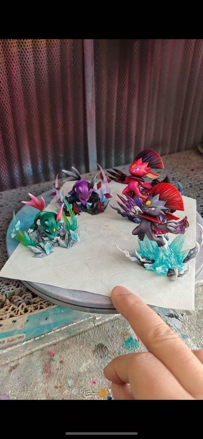 【寶可夢】彩悠工作室－進化組系列 第一彈 真嗣組 狃拉 瑪狃拉2