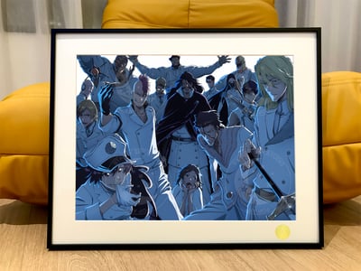 【週邊】星空工作室－死神 星十字騎士團 裝飾畫1