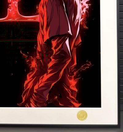 【週邊】H2工作室-L 死亡筆記death note裝飾畫5