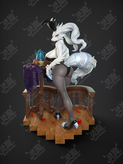 【寶可夢】靈魔工作室-福瑞系列 白龍 萊希拉姆1