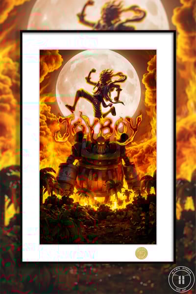 【週邊】H2工作室－海賊王 喬伊波伊 裝飾畫1