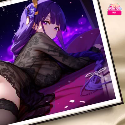 【週邊】阿喵畫社-墨紗韻 雷電將軍3