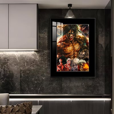 【週邊】橘子工作室－進擊的巨人 切片巨人海報 裝飾畫4