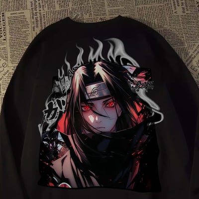 【週邊】阿喵畫社－火影忍者 黑炎鼬神 衛衣3