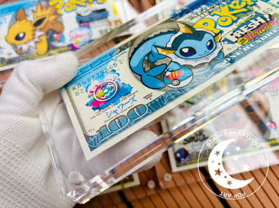 【週邊】星空工作室－寶可夢 伊布系列 美金版畫 磁吸磚4