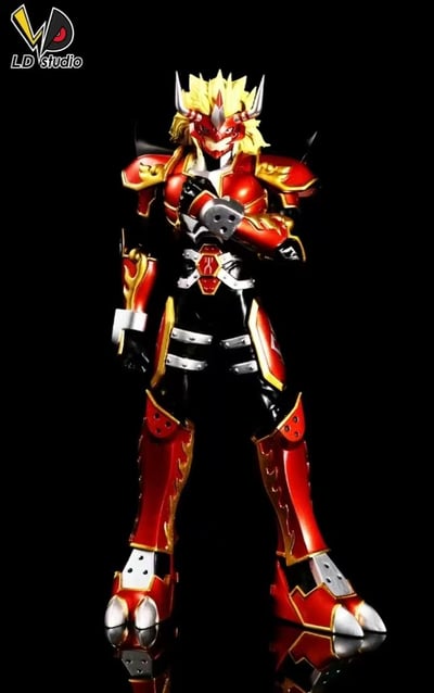 【數碼寶貝】老丁工作室-數碼寶貝 04 無限地帶十鬥士共鳴系列 第四彈 火神獸2