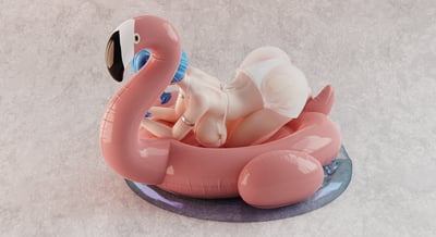 【碧藍航線】琉璃工作室-聖路易斯 泳裝4