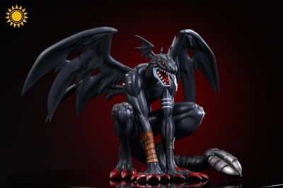 【數碼寶貝】太陽模玩-邪龍獸3