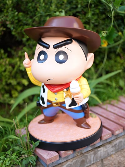 【蠟筆小新】動感光波工作室-牛仔小新（海外現貨）3