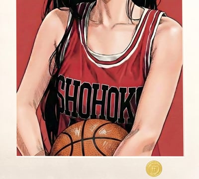 【週邊】H2工作室－灌籃高手 赤木晴子 裝飾畫4