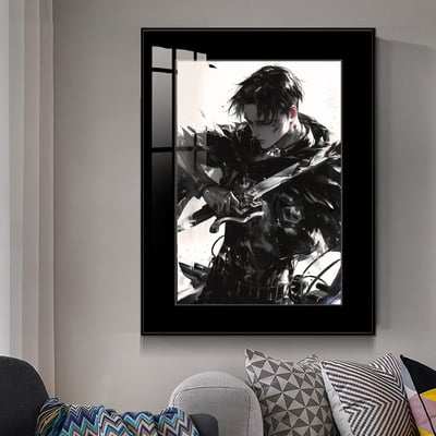 【週邊】橘子工作室－進擊的巨人 刀鋒之翼 兵長利威爾 裝飾畫1