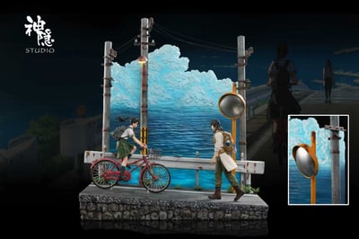 【宮崎駿】神隱工作室-剪影瞬間系列 鈴芽之旅 再見之前的路口2