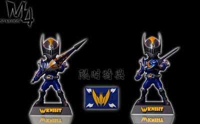 【假面騎士】M4工作室-龍騎精品系列 第二彈 假面騎士夜騎Knight1