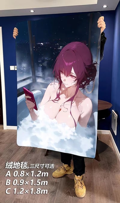 【週邊】千鳥社-卡芙卡Kafka崩壞星穹鐵道卡媽午睡毯地毯裝飾畫6