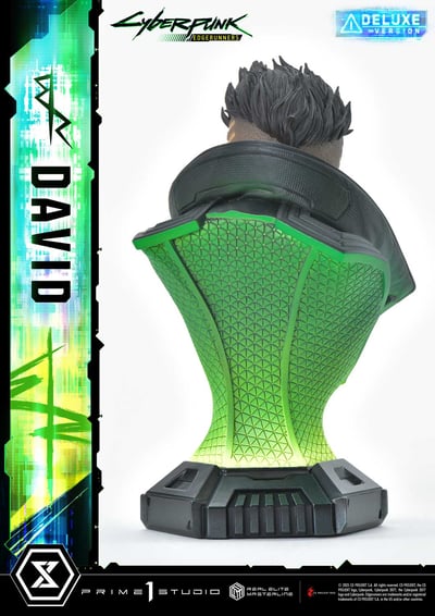 【正版授權】Prime 1 Studio-賽博龐克：邊緣行者 雕像 Real Elite Masterline系列 大衛20