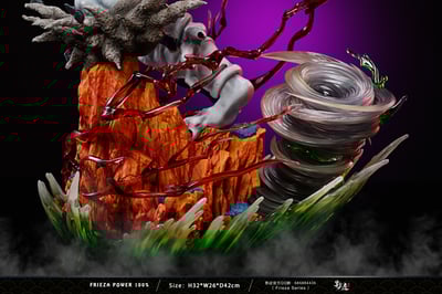 【七龍珠】影跡雕像-弗利薩形態系列 全功率形態8