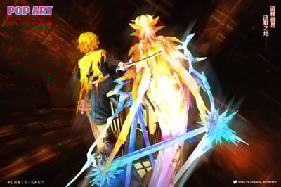 【鬼滅之刃】POP.ART工作室－火雷神 我妻善逸4