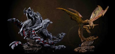 【魔物獵人】SWORD&WING Studio－怪獵圖鑑 第一彈 煌雷龍 鎖刃龍1